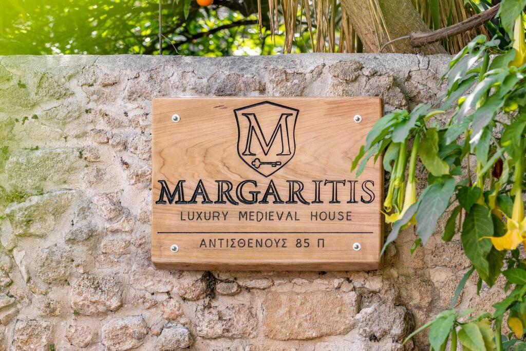 Margaritis Luxury Medieval House Rhodes City 外观 照片